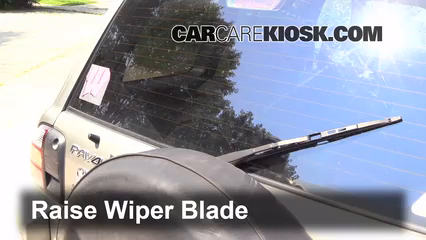 2000 Toyota RAV4 2.0L 4 Cyl. Windshield Wiper Blade (Rear) Replace Wiper Blade